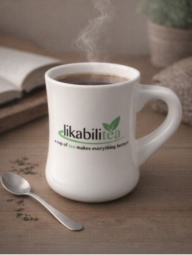 "Likabilitea" Porcelain Mug, 275 ml